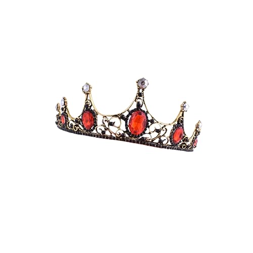 HAPINARY Barock Haarschmuck mit Vintage Braut Tiara für Damen Leichtes Hochzeit Haaraccessoire Festlicher Kopfschmuck für Party und Verlobung von HAPINARY