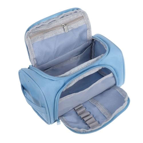 HAPINARY Großes Federmäppchen Aus Oxford-gewebe Stifttasche Mit Reißverschluss Aufbewahrungstasche Für Schreibwaren Tragbar Für Schule Und Büro Multifunktional Für Reise Und von HAPINARY