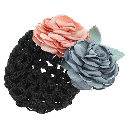 HAPINARY Blumen-haarnetz Für Frauen Elegantes Haarnetz Für Einen Stilvollen Dutt Atmungsaktiv Und Elastisch Für Verschiedene Anlässe Und Berufsgruppen von HAPINARY