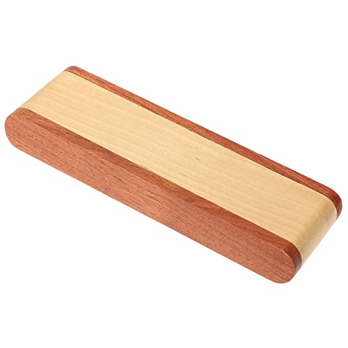 HAPINARY Box Stiftebox Aus Holz Einzelner Stifthalter Einzelnes etui Dekorativer e Organizer er ehalter Aus Holz Leerer e Organizer Tragbarer e von HAPINARY