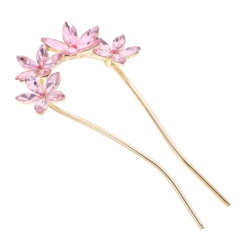 HAPINARY Braut Haar Zubehör Kristall U Form Haar Pin Hochzeit Haar Für Braut Chignon Pin Haar Schmuck von HAPINARY