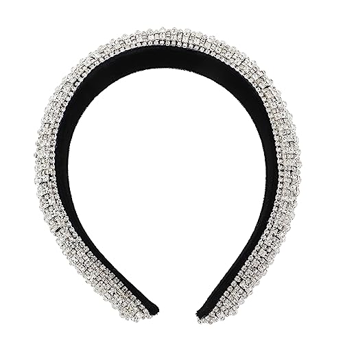 HAPINARY Stirnband Kopfschmuck Strass Hairhoop Haar-accessoire Für Hochzeitsfeier von HAPINARY