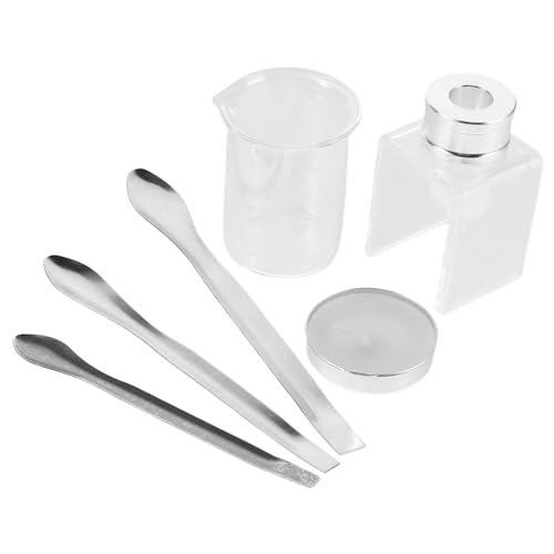 HAPINARY Diy-lippenstift-herstellungsset Mit Silikonform Messbechern Wachskerze Und Löffeln Lippenstift-reparaturwerkzeugen Für Schönheitsliebhaber Und Bastelanfänger von HAPINARY