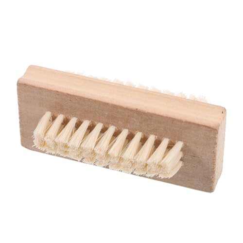 HAPINARY Doppelseitige Nagelbürste Aus Holz Natürliche Borsten 10 Stück 4,5 Stück 4cm Für Maniküre Pediküre Handliche Pflegebürste Für Frauen Und Männer von HAPINARY