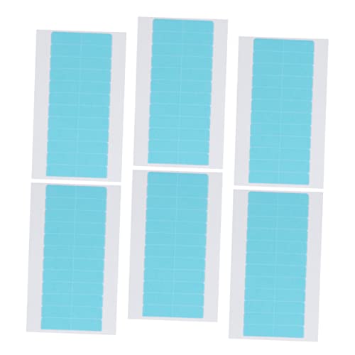 HAPINARY Doppelseitiges Haarklebeband Klebeband Für Haarverlängerung Perückenband 6 Blatt Aufkleber Für Extensions von HAPINARY