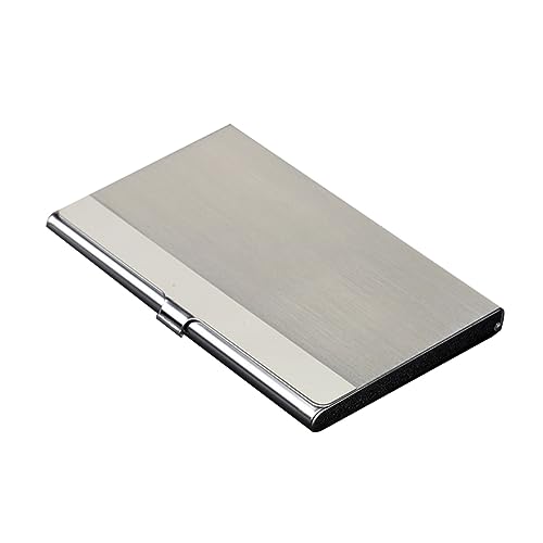 HAPINARY Edelstahl Business Card Holder Robuster Kartenetui Für Reisen Und Büro Schlankes Design Schützt Ihre Visitenkarten Leicht Und Handlich Für Berufstätige von HAPINARY