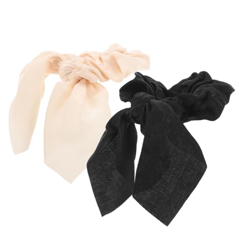 HAPINARY 2stücke Haarbänder Mit Schleife Elastische Haargummis Dekorative Haarringe Für Frauen Und Mädchen von HAPINARY