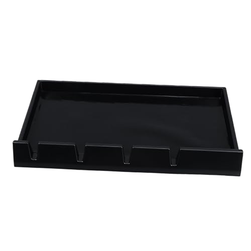 HAPINARY Elektrischer Haarschneider Ablagebox Material Friseurzubehör Organizer mit Fächern für Haartrimmer und Bartschneider Platzsparend und Langlebig für Salon und Heimgebrauch von HAPINARY