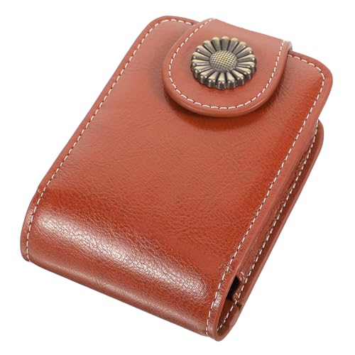 HAPINARY Kosmetiktasche Mit Spiegel Tragbare Lippenstiftetui Kosmetikkoffer Für Reisen Damen Make-up Tasche Multifunktional Schminkkoffer von HAPINARY