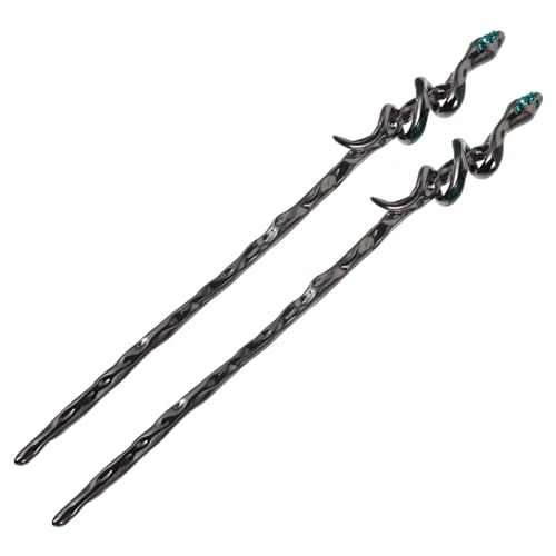 HAPINARY 2stücke Schlangenhaar-accessoires Antiken Stil Haarstäbe Haarnadeln Haarschmuck Vintage Haarstyling Für Frauen Lange Haare von HAPINARY