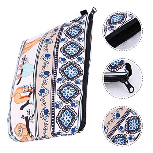 HAPINARY Schmink Tasche Mit Faultier Kosmetik Reisetasche Aufbewahrungstasche Für Frauen Reisen Und Zuhause von HAPINARY