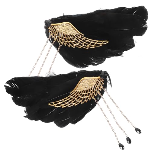 HAPINARY Feder-haarspangen Mit Quaste Haarnadel Für Damen Und Mädchen Haar-accessoire Für Hochzeit Geburtstag Weihnachten Leicht Und Langlebig von HAPINARY