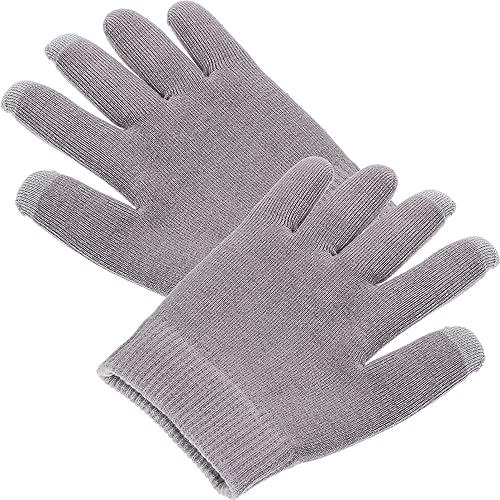 HAPINARY Feuchtigkeitshandschuhe Für Hände Atmungsaktive Gel Handschuhe Für Spa Nachtpflege Einheitsgröße Für Damen Touchscreen Fähig Für Lotionen Und Handpflege von HAPINARY