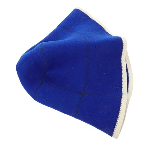 HAPINARY Saunahut Aus Wolle Wiederverwendbar Bequemer Hut Für Sauna Wasserabsorbierend Atmungsaktiv Für Saunagänger von HAPINARY