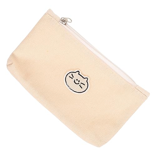 HAPINARY Katzen-federmäppchen Mit Reißverschluss Tragbares Stifte-Organizer Großes Fassungsvermögen Für Bleistifte Lineale Kleber Und Andere Schulutensilien von HAPINARY