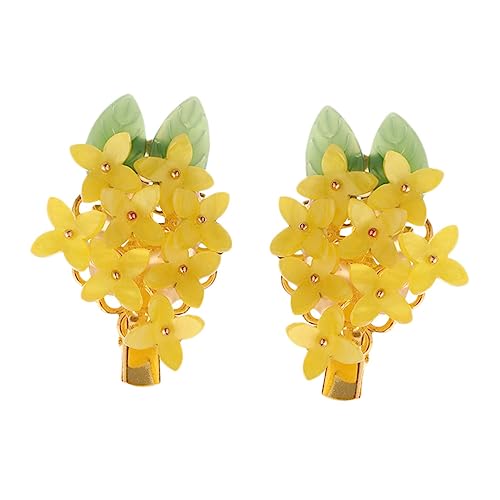 HAPINARY 1stück Kreativer Osmanthus Fragrans Haarklammer Für Junge Mädchen Elegante Blumen-haarspange Im Vintage-stil Haaraccessoires Für Partys Und Fotoshootings von HAPINARY