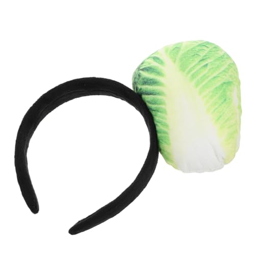 HAPINARY Weiches Material Gemüse-haarband Chinakohl-wickel Elastisches Stirnband Für Den Alltag Und Cosplay von HAPINARY