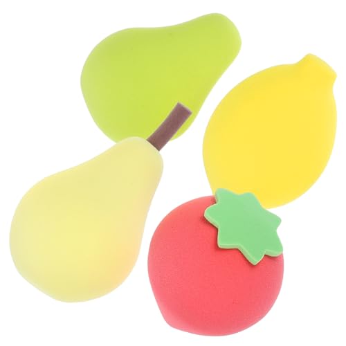 HAPINARY 4 Make-up-schwämme Für Damen Foundation-quasten Kosmetikschwamm Puderquasten Make-up-tools Kosmetik-tools Beauty-quaste Gesichtspuderquasten HAPINARY 4 Make-up-schwämme Für Damen Foundation-quasten Kosmetikschwamm Puderquasten Make-up-tools Kosmetik-tools Beauty-quaste Gesichtspuderquasten von HAPINARY