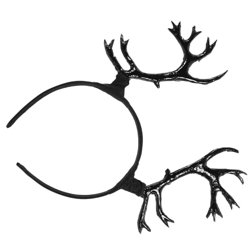 HAPINARY Geweih-stirnband Weihnachtskopfbedeckung Rentier-haarreifen Stirnband Für Mädchen Haarbänder Für Frauen Weihnachtsdekoration Party Accessoires Einzigartige Stirnbänder Für Teens von HAPINARY