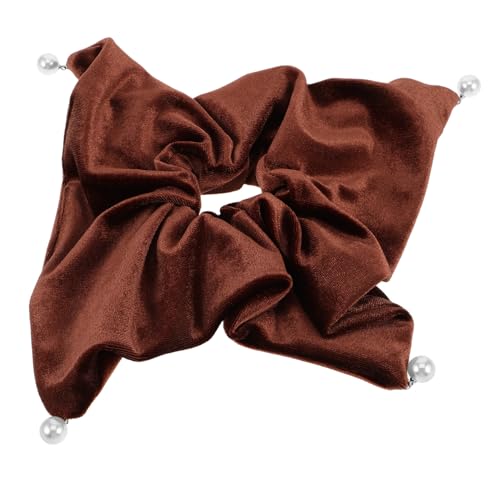 HAPINARY Große Samt-haargummis Für Damen Jumbo-haargummis Für Dünnes Haar Elastische Haargummis Mit Faltenrand Accessoire Für Niedrige Pferdeschwänze von HAPINARY