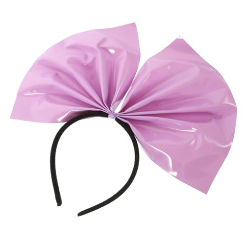 HAPINARY Stirnband mit Großer Schleife für Damen Haaraccessoire Kopfschmuck für Partys und Fotografie Modisches Damenstirnband Herbstaccessoire von HAPINARY