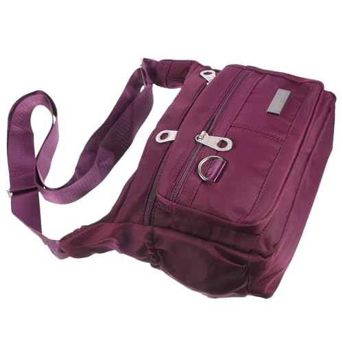 HAPINARY Frauen Umhängetasche Aus Damentasche Große Kapazität Umhängetasche Reisetasche Mit Hauptfach Und Reißverschlussteil Geeignet Für Verschiedene Anlässe von HAPINARY