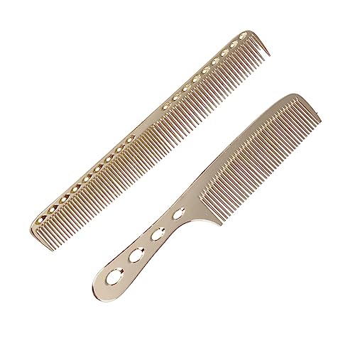 HAPINARY Haarkamm-set Aus Edelstahl Gabelkamm Für Damen Und Herren Haarspray Und Massagewerkzeug von HAPINARY