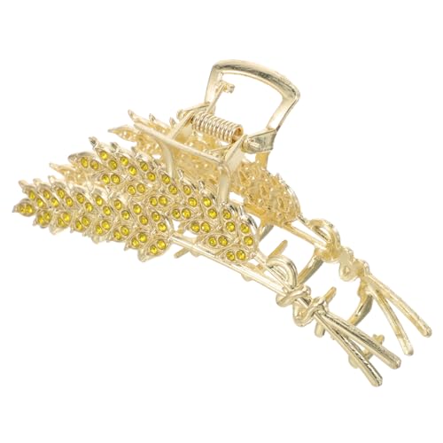 HAPINARY Haarklammer Aus Weizen Metall-haarspange Für Damen Dekorative Haarschmuck Einzigartiger Haarspange Für Frauen von HAPINARY