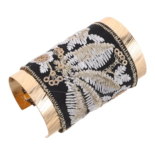 HAPINARY Metall-haarmanschetten Mit Stickmuster Pferdeschwanzhalter-clips Für Damen Für Haargummis Und Nackenfrisuren Komfortabel Und Haltbar von HAPINARY