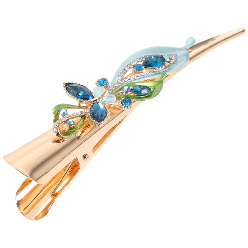 HAPINARY Haarspange Mit Entenschnabel Vintage-haarspange Dekorative Haarspange Für Frauen Und Mädchen Metallisches Zubehör Mit Glatter Oberfläche von HAPINARY