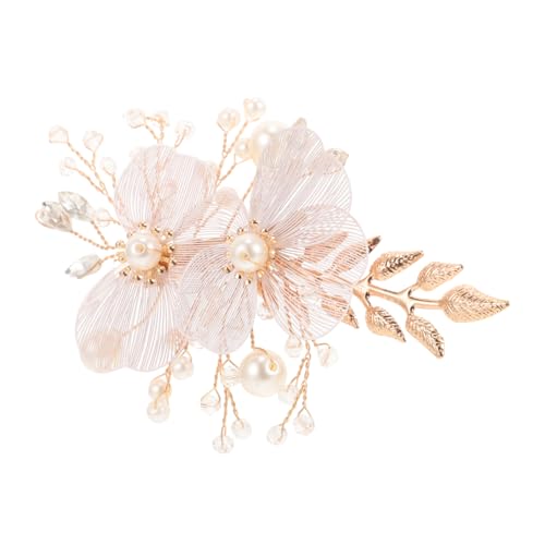 HAPINARY Vintage Haarschmuck Blumenhaarspange Für Frauen Hochzeit Braut Haarspangen Haarnadel Haarschmuck Accessoires Für Festtag Party Alltag von HAPINARY