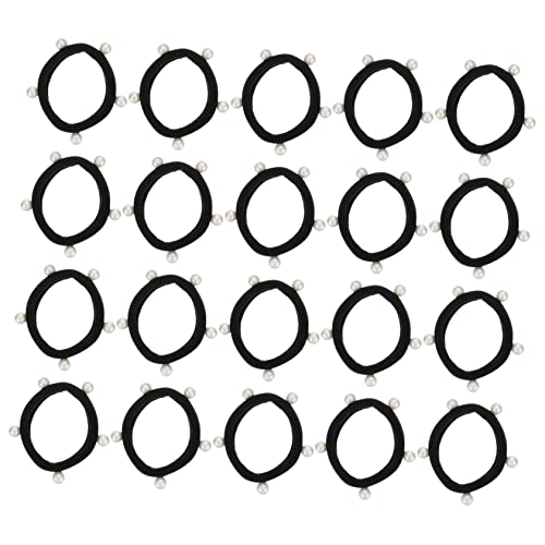 HAPINARY Haarschmuck Für Mädchen 20 Stück Elastisches Haarband Haarkreis Für Pferdeschwanzhalter Bequem Robust Für Veranstaltungen von HAPINARY