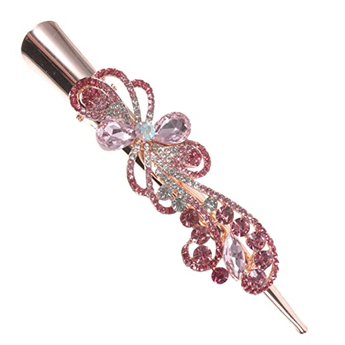 HAPINARY Retro Haarspange Mädchen Haarspange Strass Haarklemme Nicht-friseurclip Für Frauen von HAPINARY