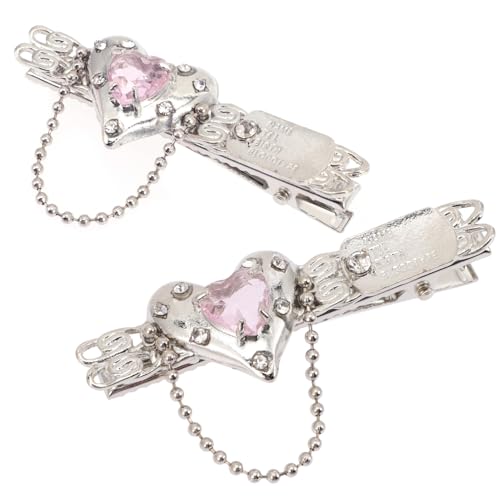 HAPINARY Modische Haarspangen in Herzform Metall-haarspangen Quasten Haarschmuck Für Mädchen Für Den Täglichen Gebrauch Besondere Anlässe von HAPINARY