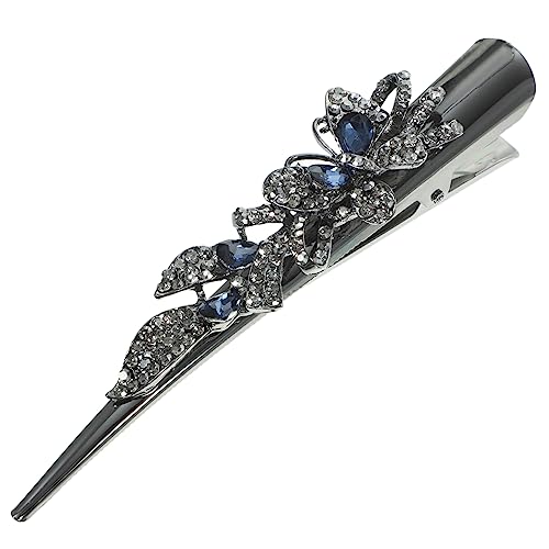 HAPINARY Haarspange Mit Kristall Retro-haarklammer Große Alligator-clips Für Damen Elegantes Haaraccessoire Für Hochzeiten Und Feste Schonend Für Haar HAPINARY Haarspange Mit Kristall Retro-haarklammer Große Alligator-clips Für Damen Elegantes Haaraccessoire Für Hochzeiten Und Feste Schonend Für Haar von HAPINARY