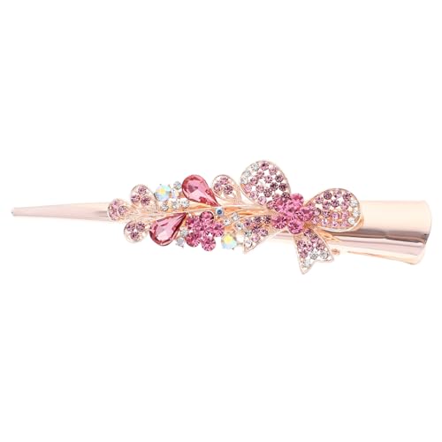 HAPINARY Crystal Alligator Haarklammer Mit Strass Für Frauen Vintage Duckbill Haarspange Elegantes Haarschmuck Für Partys Und Besondere Anlässe Geeignet Für Dickes Und Dünnes Haar von HAPINARY