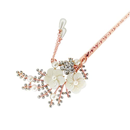 HAPINARY 1stück Retro Haarnadel Mit Blumenmotiv Und Perlen-tassel Haarnadel Für Und Mädchen Für Hochzeiten Partys Und Besondere Anlässe HAPINARY 1stück Retro Haarnadel Mit Blumenmotiv Und Perlen-tassel Haarnadel Für Und Mädchen Für Hochzeiten Partys Und Besondere Anlässe von HAPINARY