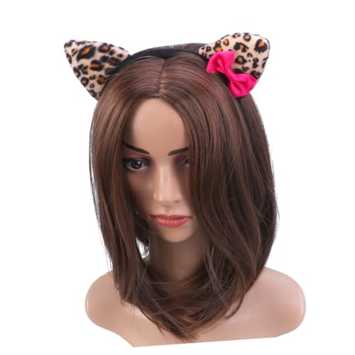 HAPINARY Halloween-haarband Leoparden-stirnband Kinder Cosplay Kopfbedeckung Party Haarschleife Karneval Zubehör von HAPINARY
