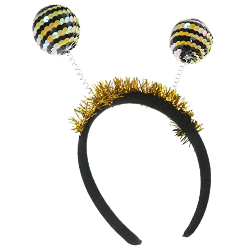 HAPINARY Halloween Haarreif mit Pailletten Marienkäfer Bienen Design Langlebiger Kopfschmuck für Halloween Party Karneval Cosplay und Alltag als für Damen und Erwachsene von HAPINARY