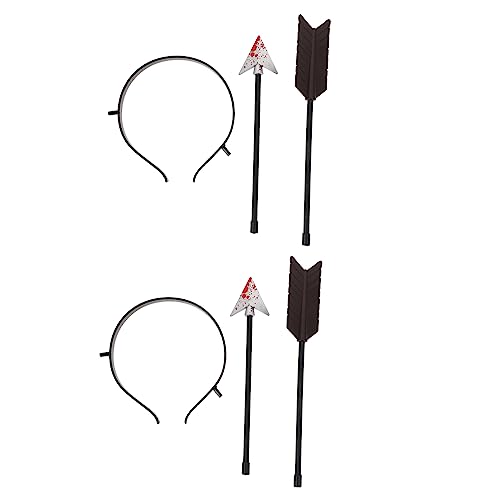HAPINARY 2stücke Halloween Spaß Requisiten Masquerade Dekorationen Lustige Kopfaccessoires Für Erwachsene Für Kostümpartys Und Cosplay von HAPINARY