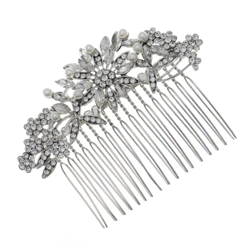HAPINARY Handgefertigter Haarkamm Mit Strasssteinen Brautkopfschmuck Mode Und Komfort Für Frauen von HAPINARY