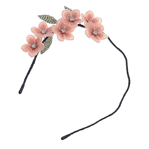 HAPINARY Retro Besticktes Blumen-haarband Für Damen Elegantes Stirnband Für Hochzeit Party Geburtstag Dating Glatte Oberfläche Handgefertigt von HAPINARY