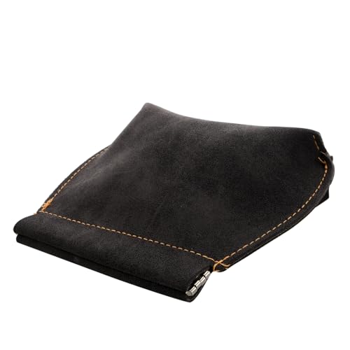 HAPINARY Herren Geldbörse mit Automatischem Federverschluss PU Leder Vintage Stil Kompakt Langlebig Vielseitig Schwarzes Portemonnaie mit Münzfach Praktische Aufbewahrung für Karten und von HAPINARY