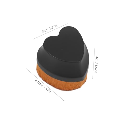 HAPINARY Herzförmiger Foundation Pinsel für Damen Kleiner Tragbarer Make Up Pinsel Streifenfreie Natürliche Foundation Auftragung Leicht zu Reinigen Design Platzsparend für Unterwegs HAPINARY Herzförmiger Foundation Pinsel für Damen Kleiner Tragbarer Make Up Pinsel Streifenfreie Natürliche Foundation Auftragung Leicht zu Reinigen Design Platzsparend für Unterwegs von HAPINARY