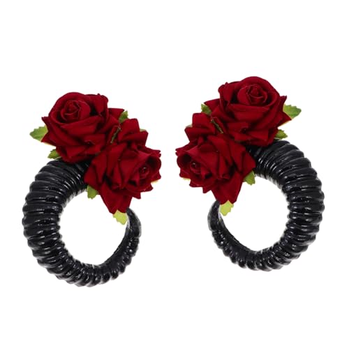 HAPINARY Horn-haarband Im Widderhorn-design Modischer Kopfschmuck Für Damen Für Halloween-party Und Festivals Als Haar-accessoire HAPINARY Horn-haarband Im Widderhorn-design Modischer Kopfschmuck Für Damen Für Halloween-party Und Festivals Als Haar-accessoire von HAPINARY