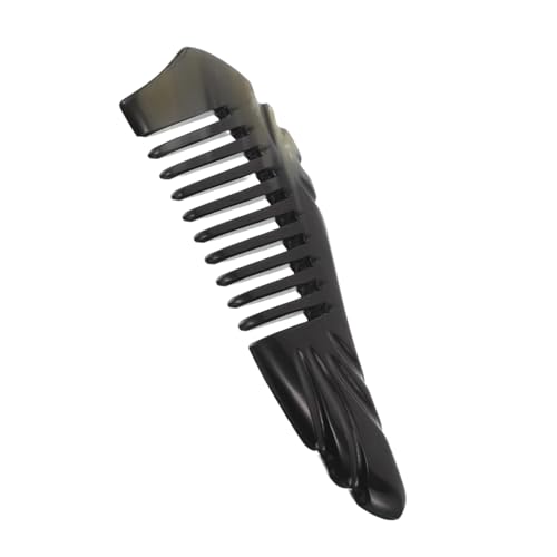 HAPINARY Hornkamm Naturkamm Haarkämme Zum Stylen Haarmassagekamm Stylingkamm Mit Breiten Zähnen Stabiler Kamm Mit Breiten Zähnen Kamm Für Lockiges Haar Herrenkamm Für Damen von HAPINARY