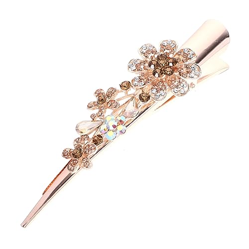 HAPINARY Alligator-haarspange Für Damen Kristall-haarspange Krokodilklemme Strass-haar-accessoire Haarschmuck Vintage von HAPINARY