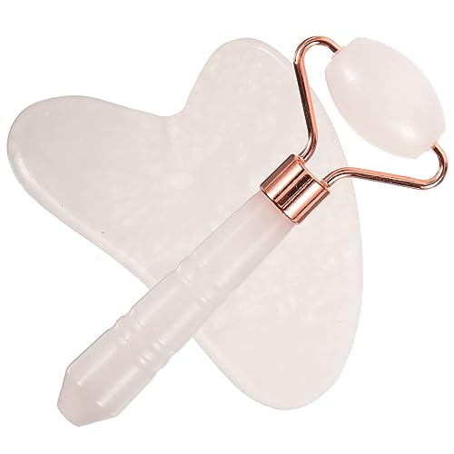 HAPINARY Jade Massage Roller Natürliche Gesichts Körpermassage Tools Für Entspannung Teiliges Herz Gerader Kopf Aus Hochwertigem Jade Für Männer Und Tragbar Und Leicht Für Unterwegs von HAPINARY