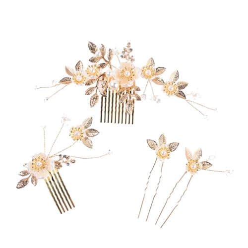 HAPINARY Schickes Vintage-haarnadel-set Schmuck Für Die Hochzeit Handgefertigt Blumen-haarschmuck von HAPINARY