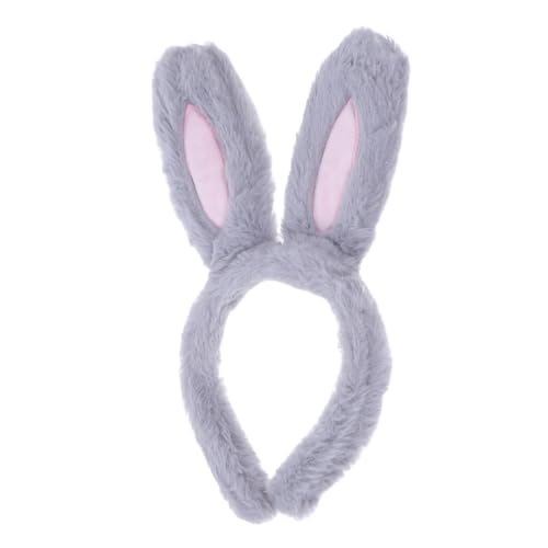 HAPINARY Kaninchenohren Haarreif Cartoon-plüsch-stirnband Hasenohren-stirnband Für Erwachsene Mädchen-stirnbänder Haar-accessoires Für Frauen Osterhaareignung Kopfbedeckung von HAPINARY
